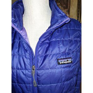 PATAGONIA Blue Nano Puff Vest Women's- Size Large
